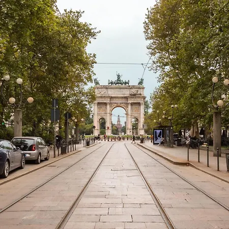 Bilocale Arco Della Pace - Mirable Pm Apartmán